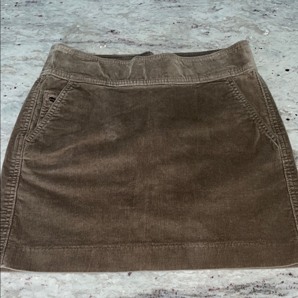 Banana Republic Corduroy Mini Skirt